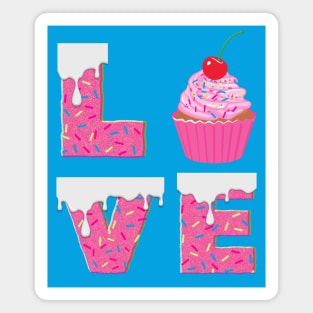 Cupcakes Baking Sweet - Love Magnet